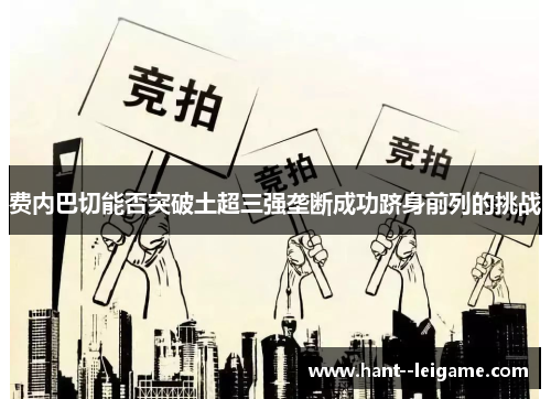 费内巴切能否突破土超三强垄断成功跻身前列的挑战